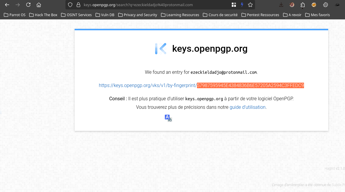openpgp key